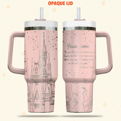 Custom Name Disney Favourite Character Quotes 40oz Tumbler 2005ACT2