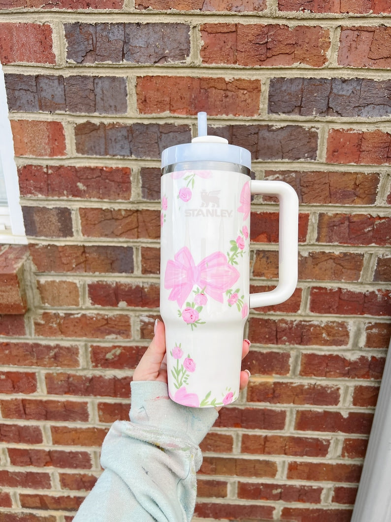 Flower 40 oz Tumbler HKT20