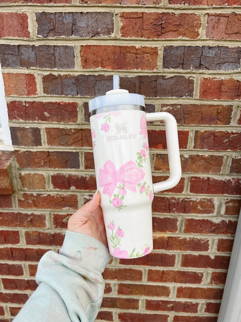 Flower 40 oz Tumbler HKT20