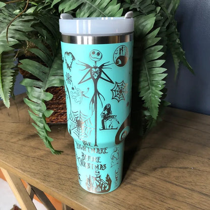 Jack + Sally Inspired 40oz Tumbler - TW99