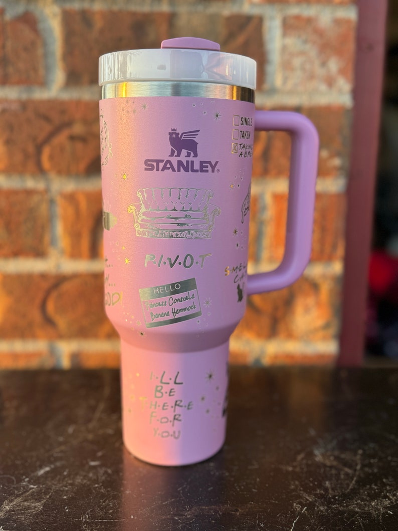 FRIENDS Inspired Stanley H2.0 Quencher Flowstate Tumbler 1105HRP6