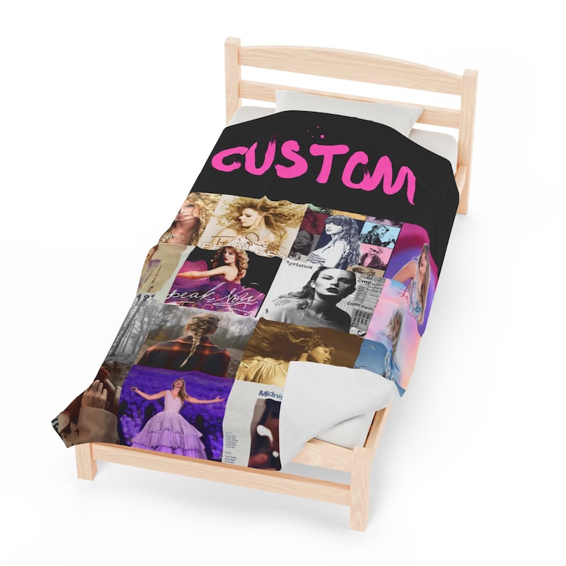 Custom Name Swifties Inspired Blanket Quilt | Taylor Fans Gift | Taylor Room Decor | Swifties Gifts 1705TLB3