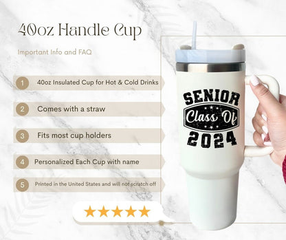 Custom Name 40 oz NewGen Tumbler - Perfect Gift For Fans