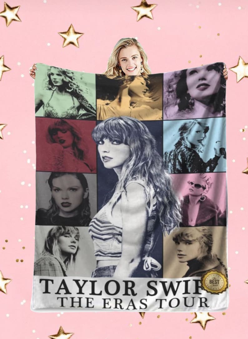 Swifties Inspired Blanket Quilt | Taylor Fans Gift | Taylor Room Decor | Swifties Gifts 1705TLB11