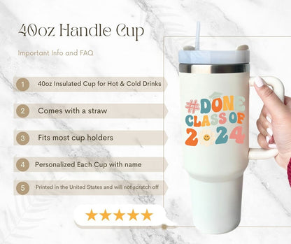 Custom Name 40 oz NewGen Tumbler - Perfect Gift For Fans