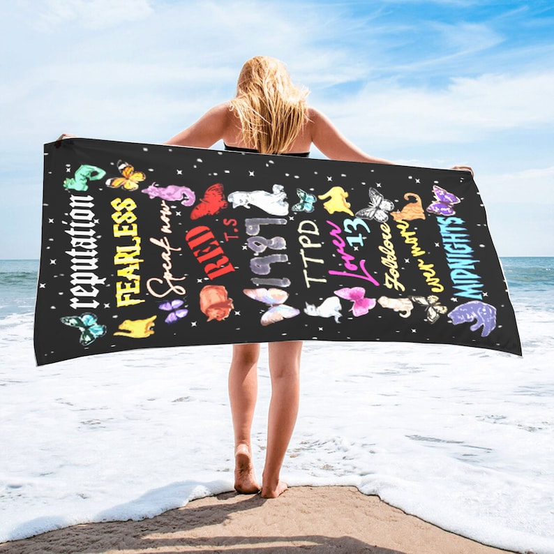 Swiftie Albums Beach Towels- 406TTBT078