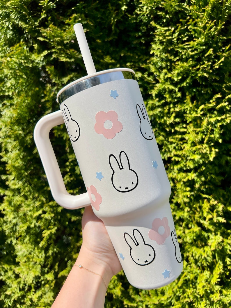 Miffy Inspired 40 oz Tumbler HKT08