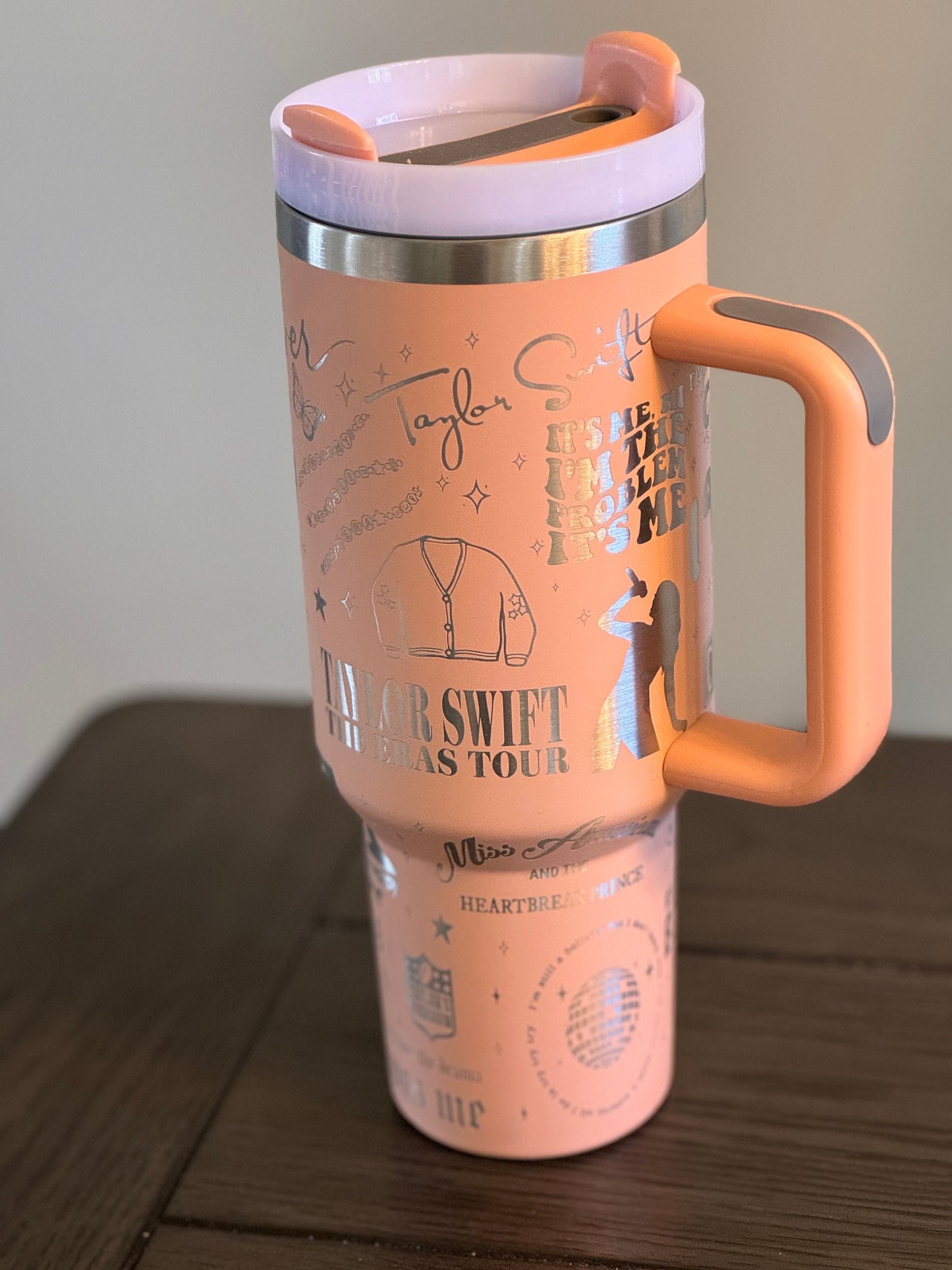 40 Oz Swiftie TTPD Tumbler TW16 - Perfect Gift For Fans