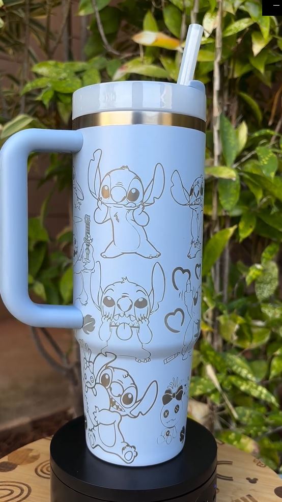 Stitch Cartoon 40oz Tumbler  - Perfect For Fan Disney 40oz Tumbler 1505TLS12