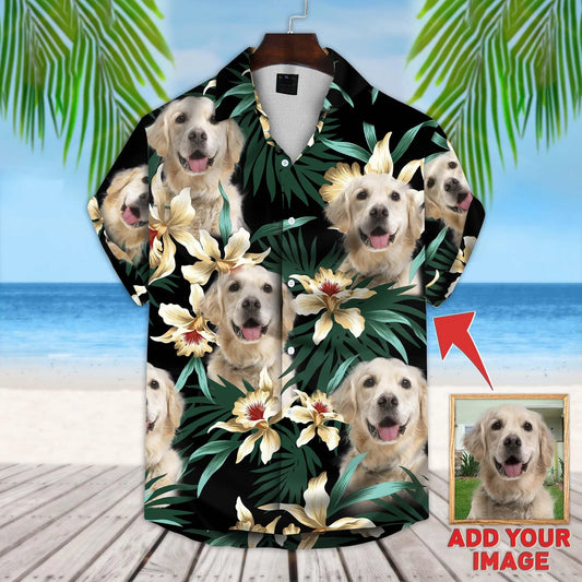 Custom Face Hawaiian Shirt All Over Print Unisex Shirt Labrador Retriever