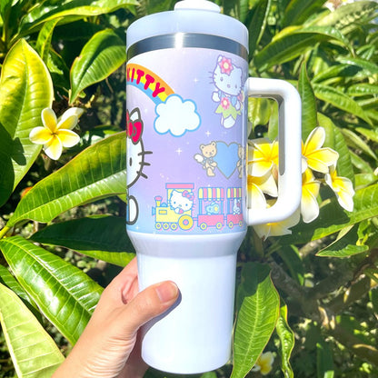 Sanrio Kitty 40oz Tumbler  - Perfect For Fan 40oz Tumbler 1505TLS16