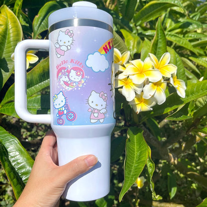 Sanrio Kitty 40oz Tumbler  - Perfect For Fan 40oz Tumbler 1505TLS16