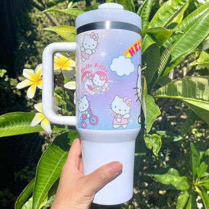 Sanrio Kitty 40oz Tumbler  - Perfect For Fan 40oz Tumbler 1505TLS16