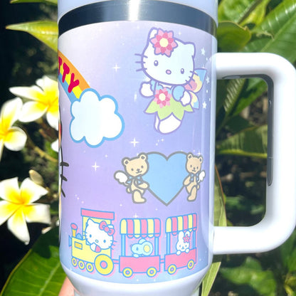 Sanrio Kitty 40oz Tumbler  - Perfect For Fan 40oz Tumbler 1505TLS16