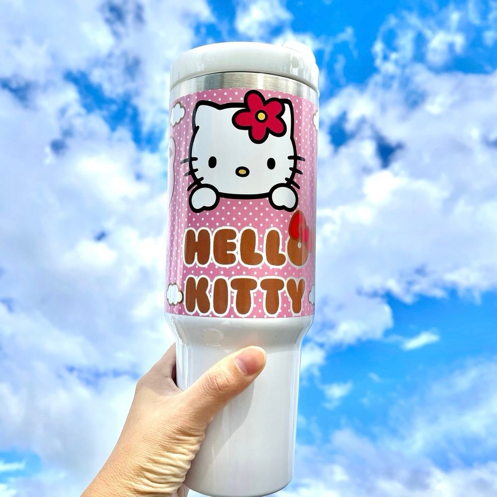 Sanrio Kitty 40oz Tumbler  - Perfect For Fan 40oz Tumbler 1505TLS20