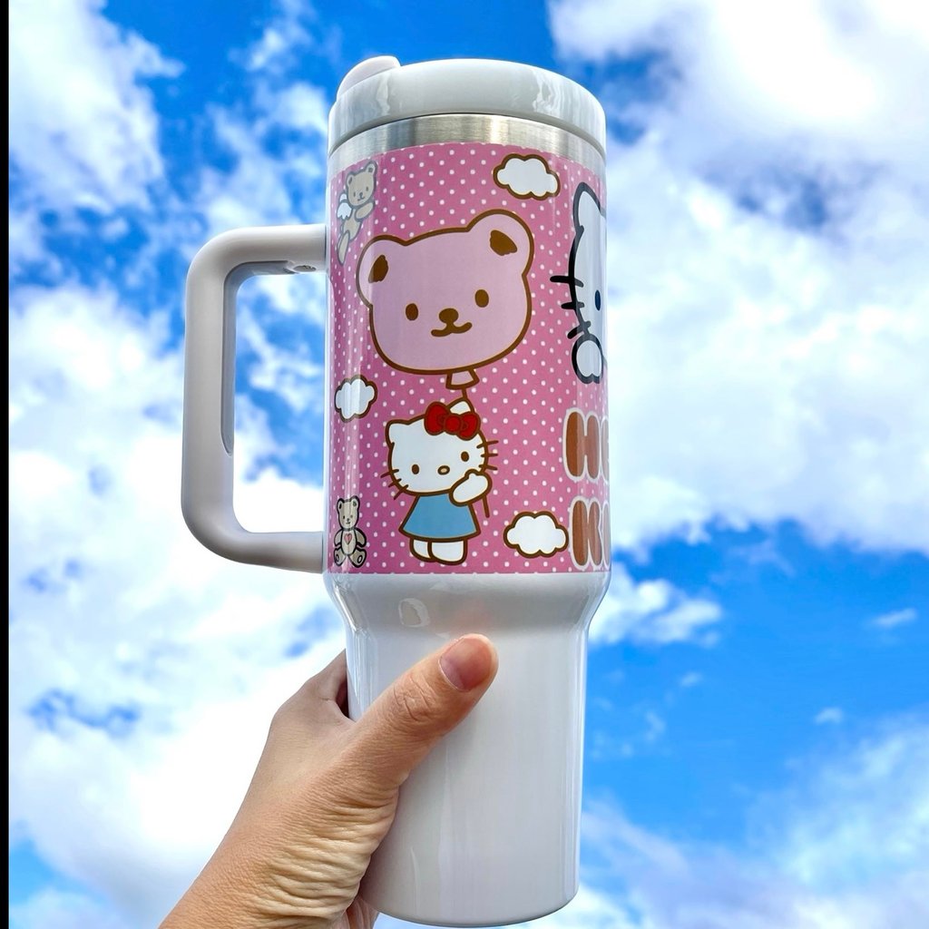 Sanrio Kitty 40oz Tumbler  - Perfect For Fan 40oz Tumbler 1505TLS20