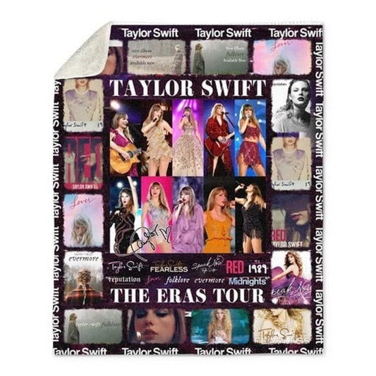 Swifties Inspired Blanket Quilt | Taylor Fans Gift | Taylor Room Decor | Swifties Gifts 1705TLB18