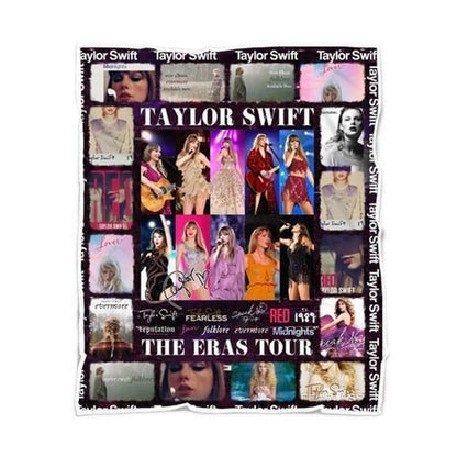 Swifties Inspired Blanket Quilt | Taylor Fans Gift | Taylor Room Decor | Swifties Gifts 1705TLB18