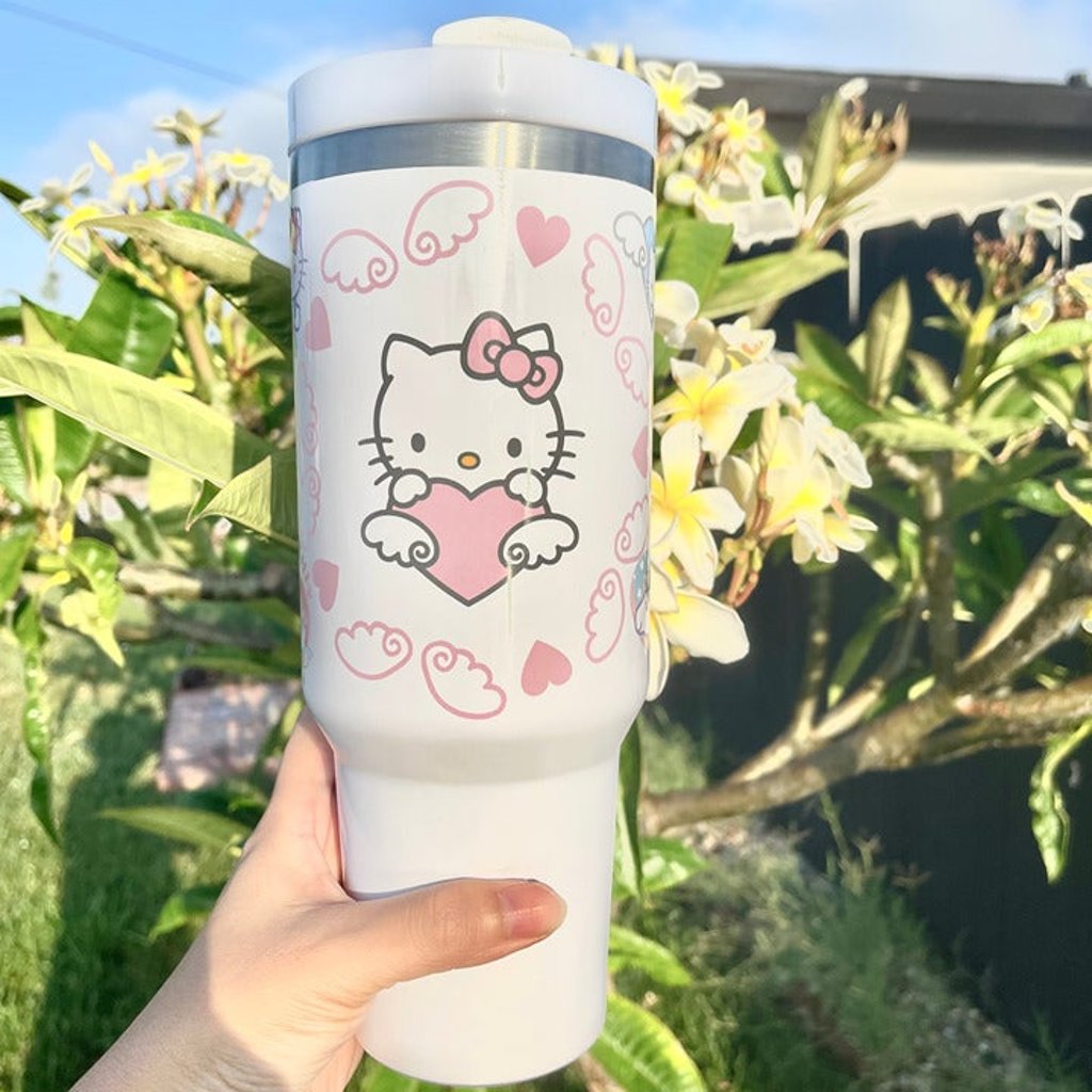 Sanrio Kitty 40oz Tumbler  - Perfect For Fan 40oz Tumbler 1505TLS19