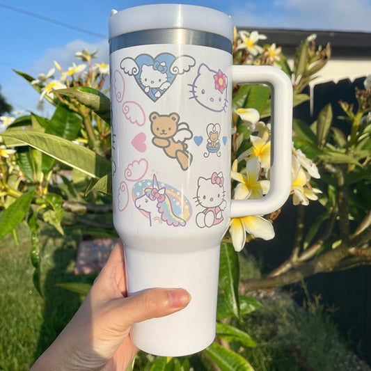 Sanrio Kitty 40oz Tumbler  - Perfect For Fan 40oz Tumbler 1505TLS19