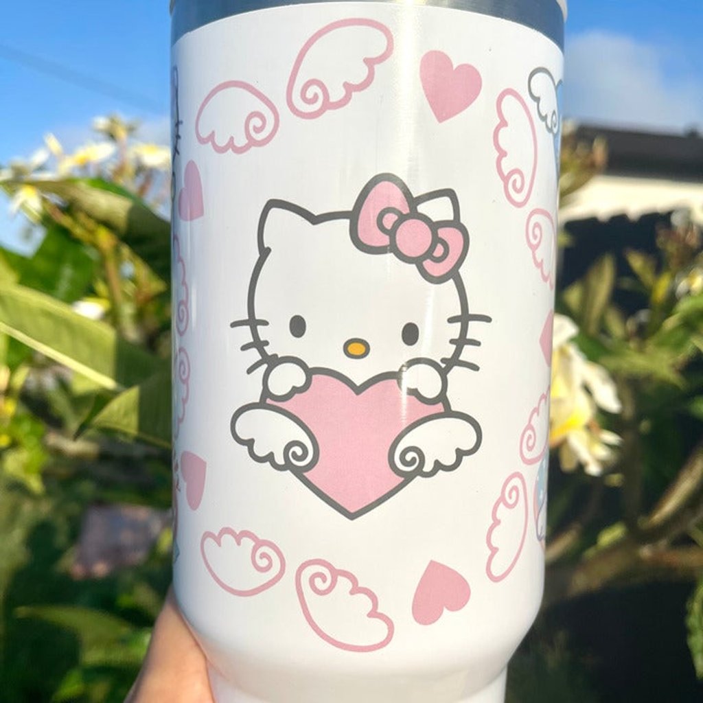 Sanrio Kitty 40oz Tumbler  - Perfect For Fan 40oz Tumbler 1505TLS19