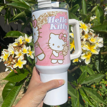 Sanrio Kitty 40oz Tumbler  - Perfect For Fan 40oz Tumbler 1505TLS18