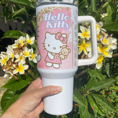 Sanrio Kitty 40oz Tumbler  - Perfect For Fan 40oz Tumbler 1505TLS18