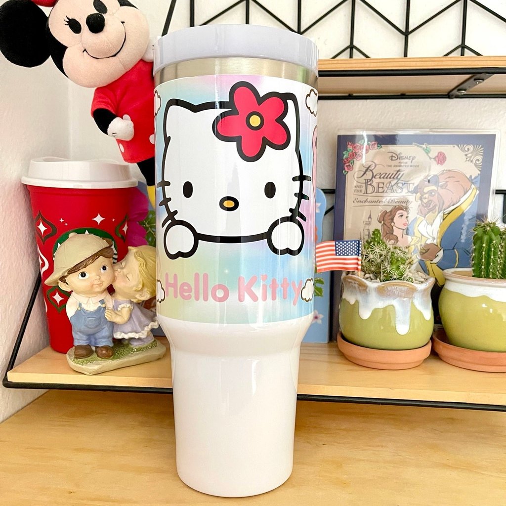 Sanrio Kitty 40oz Tumbler  - Perfect For Fan 40oz Tumbler 1505TLS17