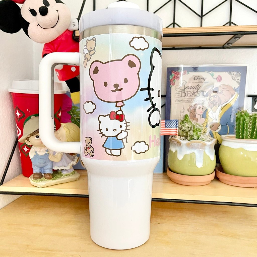 Sanrio Kitty 40oz Tumbler  - Perfect For Fan 40oz Tumbler 1505TLS17