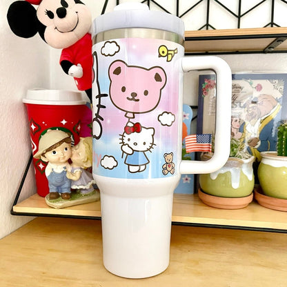 Sanrio Kitty 40oz Tumbler  - Perfect For Fan 40oz Tumbler 1505TLS17