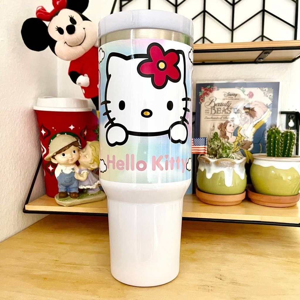 Sanrio Kitty 40oz Tumbler  - Perfect For Fan 40oz Tumbler 1505TLS17