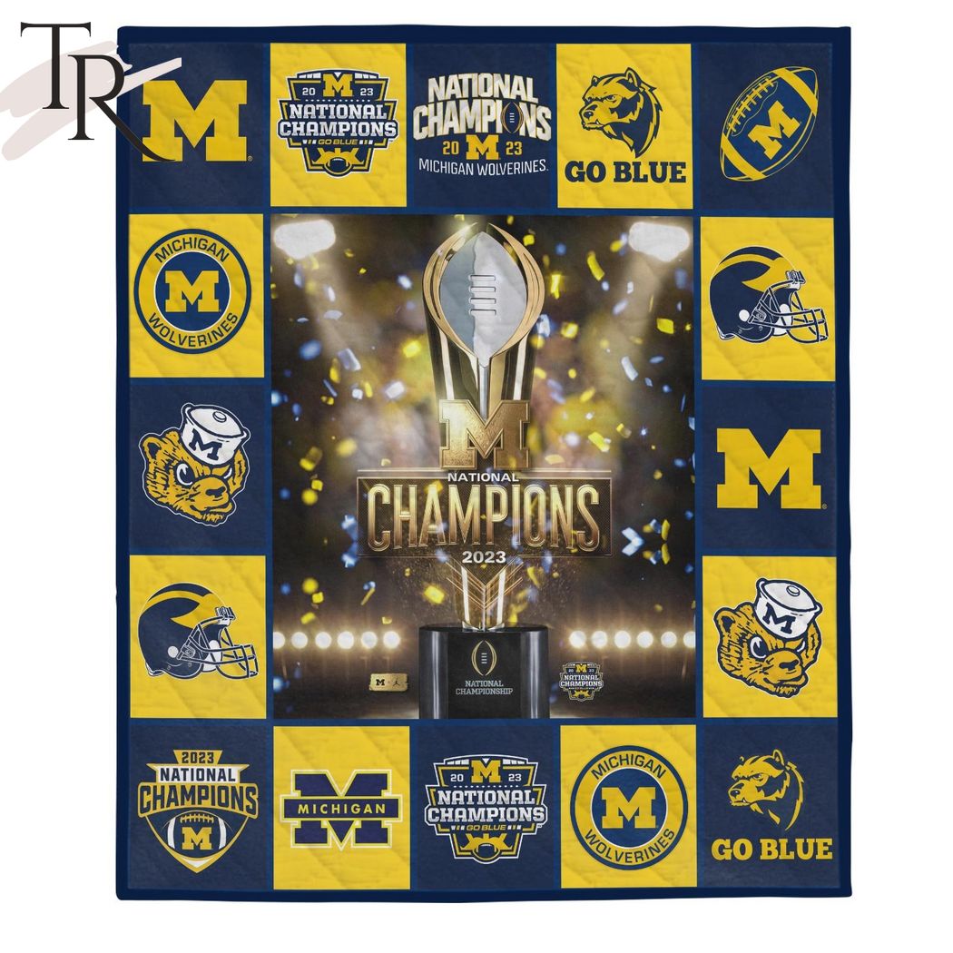 NC Michigan Wolverines Blanket And Quilt Gift For Fans