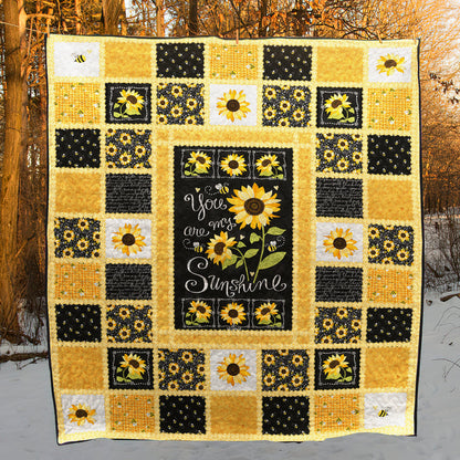 Sunflower Art Blanket 407gh05