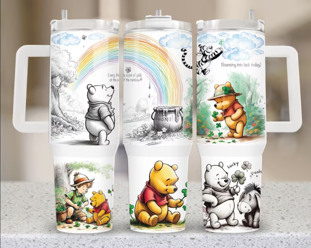 40oz Winnie the Pooh - DN Love DTT04