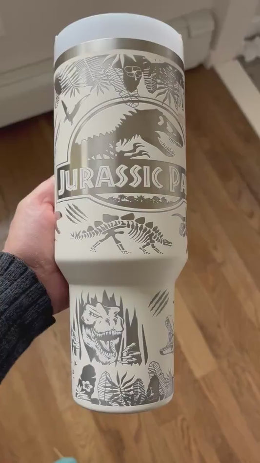 Jurassic Park 40oz Tumbler1 - 406TTTB046