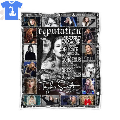 Taylor Swift Reputation Blanket 197hg01 - Swifties