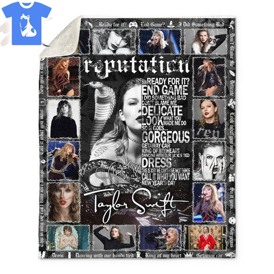 Taylor Swift Reputation Blanket 197hg01 - Swifties