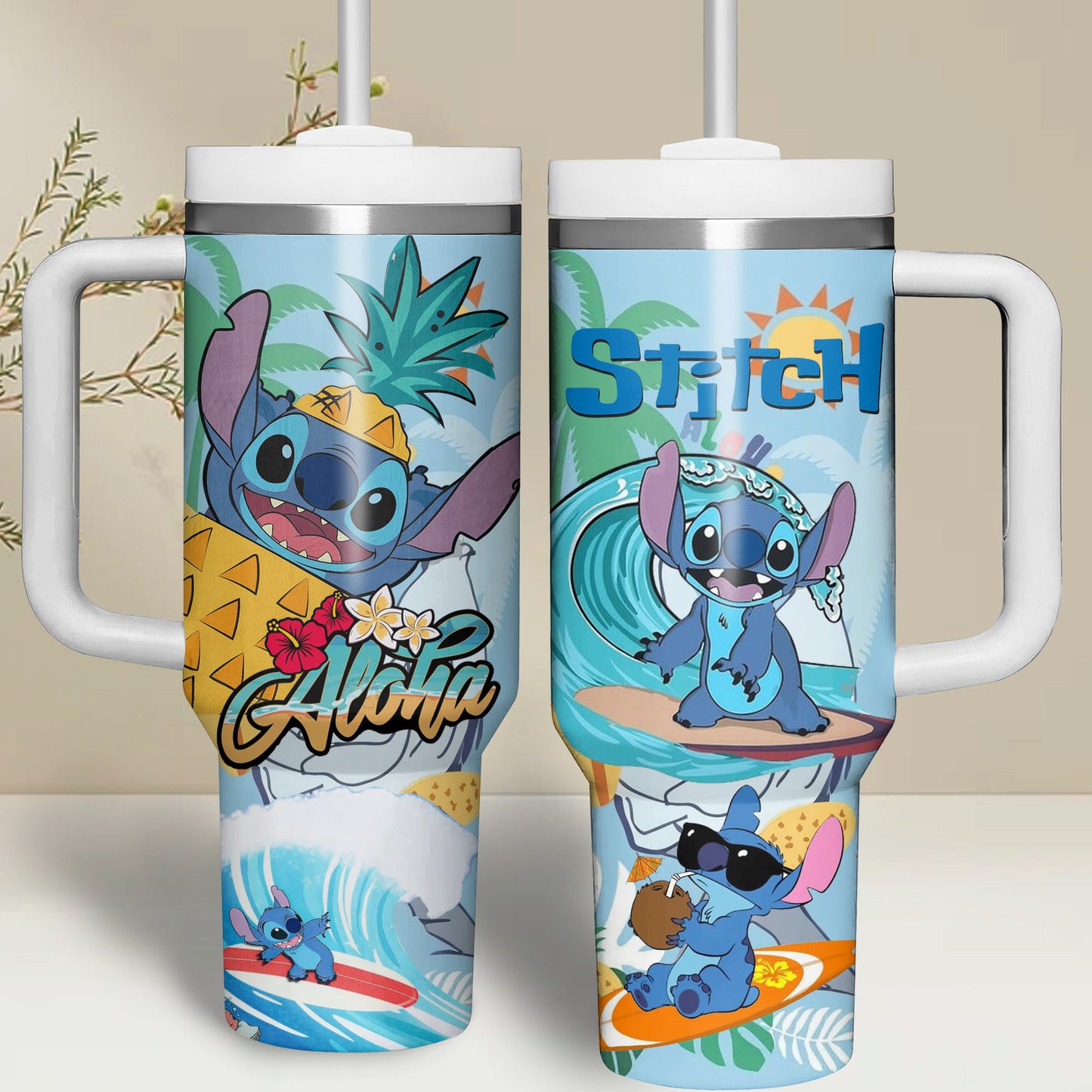 Lilo and Stitch Disney Cartoon Tumbler 2505TW6 - Perfect Gift For Fans