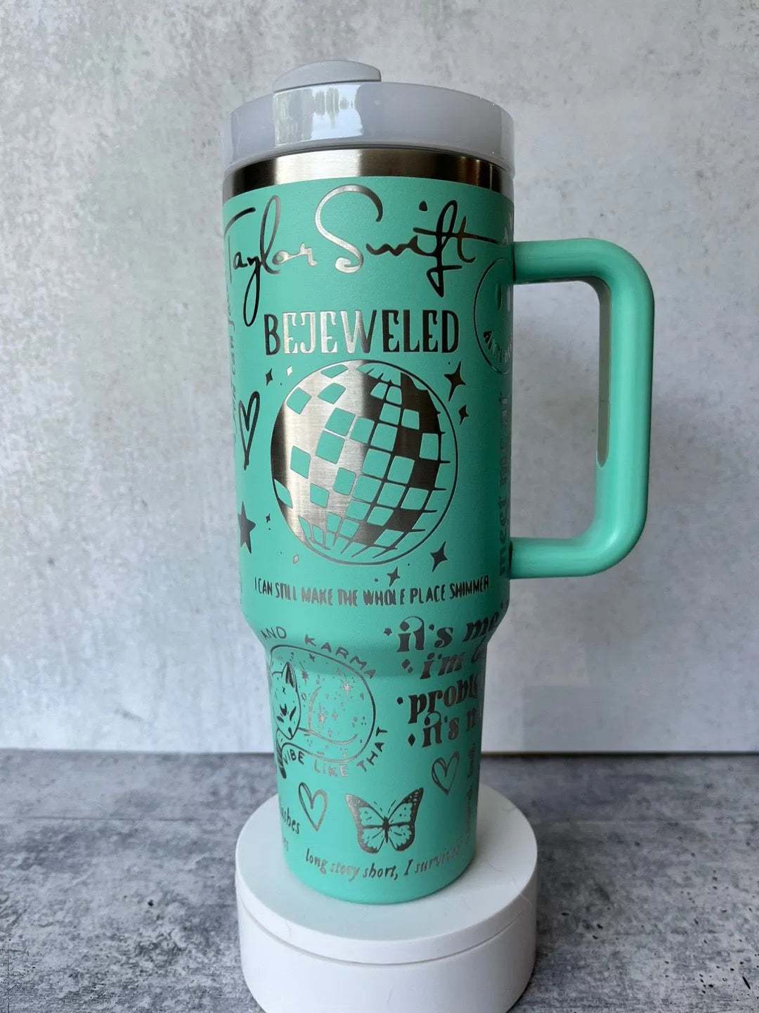 40 Oz Swiftie Tumbler TW21 - Perfect Gift For Fans