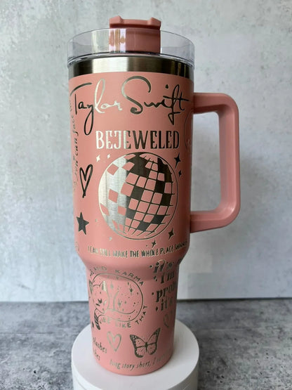 40 Oz Swiftie Tumbler TW21 - Perfect Gift For Fans