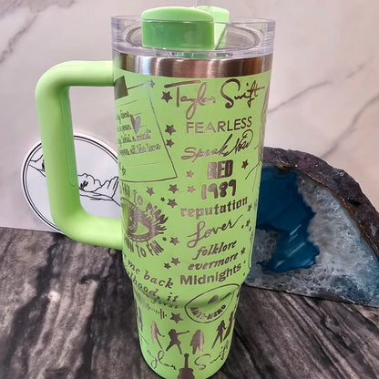 40 Oz Swiftie on Frost Tumbler TW6 - Perfect Gift For Fans