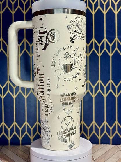 40 Oz Swiftie Eras TW4 - A Musical Tour Tumbler