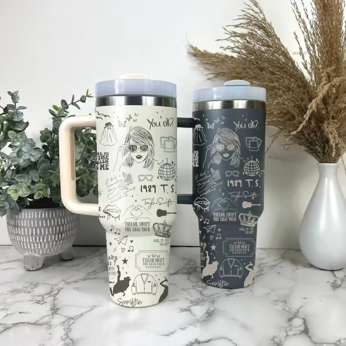 40 Oz Swiftie Tumbler TW15 - Perfect Gift For Fans