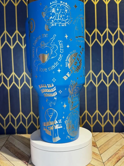 40 Oz Swiftie Eras TW4 - A Musical Tour Tumbler