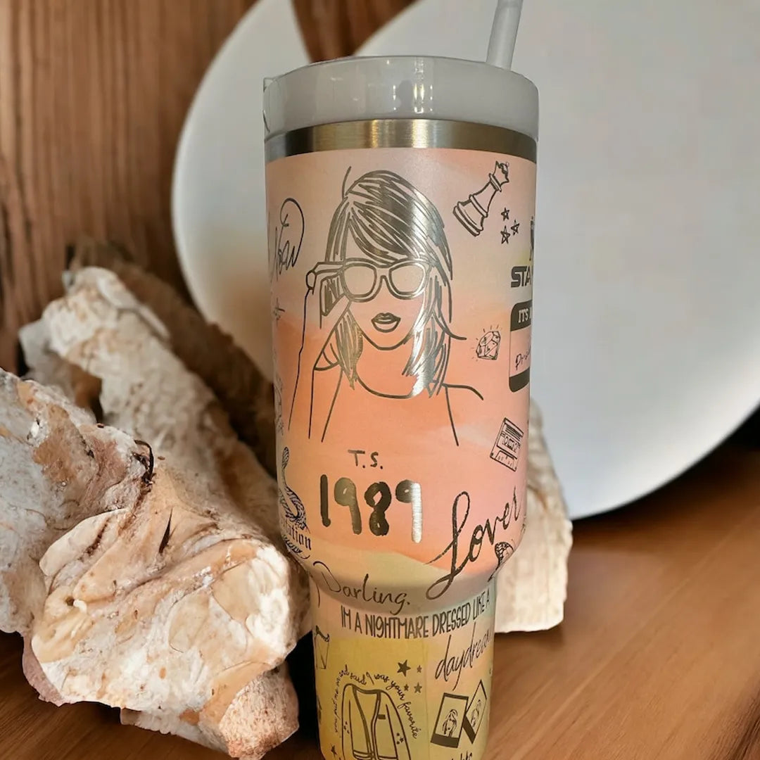 40 Oz Swiftie Tumbler TW22 - Perfect Gift For Fans