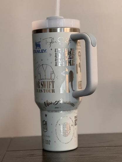 40 Oz Swiftie TTPD Tumbler TW16 - Perfect Gift For Fans