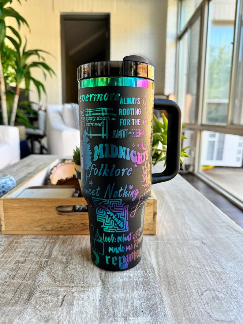 TTPD 40oz Swiftie Tumbler TW34 - Perfect Gift For Fans