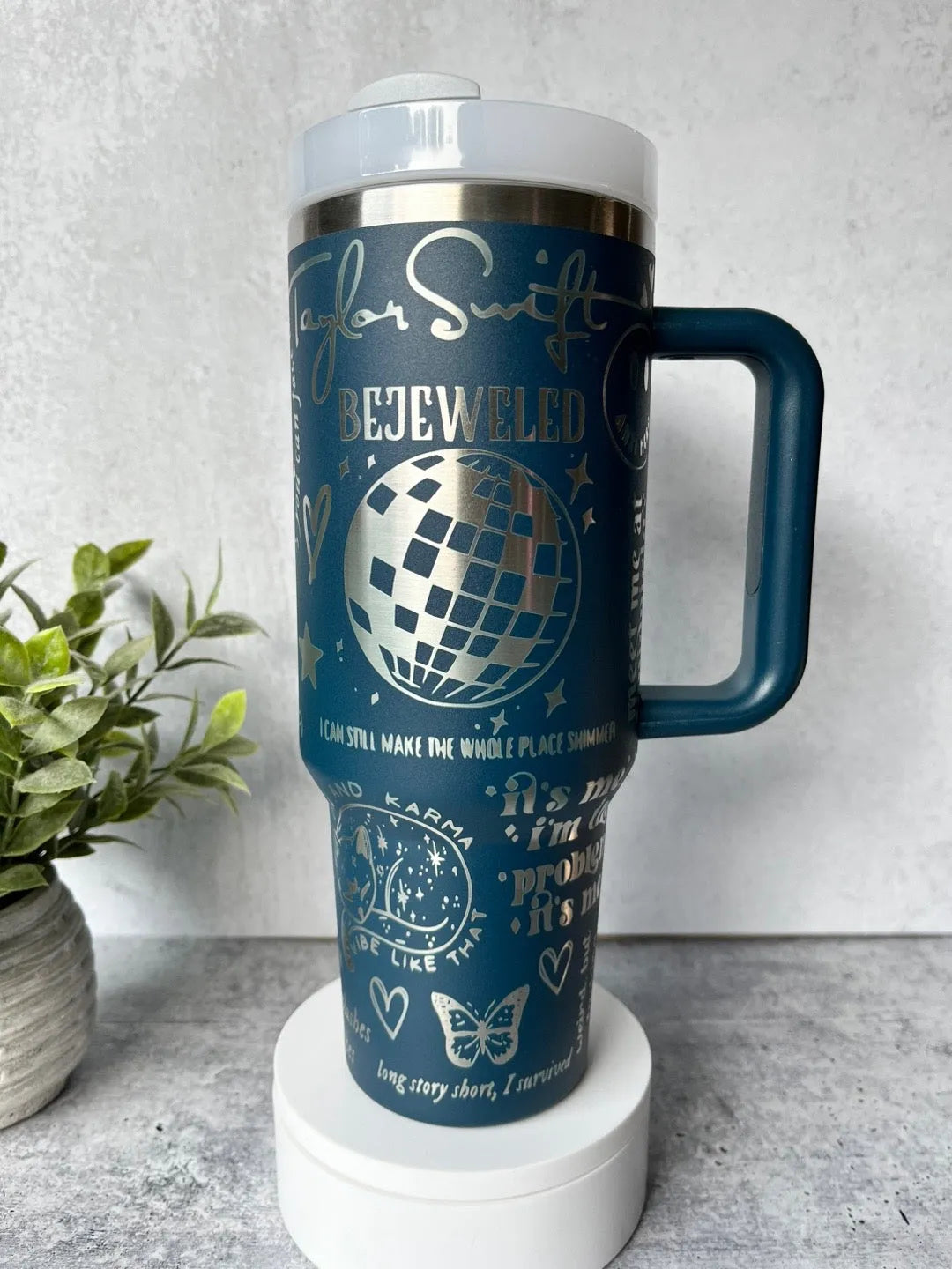 40 Oz Swiftie Tumbler TW21 - Perfect Gift For Fans