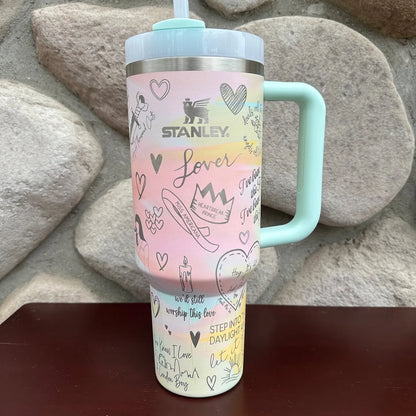 40 Oz Swiftie Tumbler TW3 - Perfect Gift For Fans