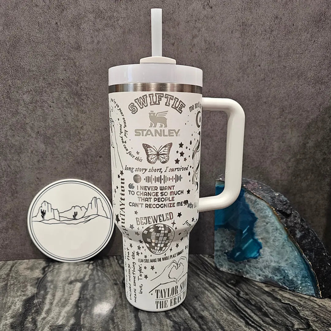 40 Oz Swiftie on Frost Tumbler TW6 - Perfect Gift For Fans